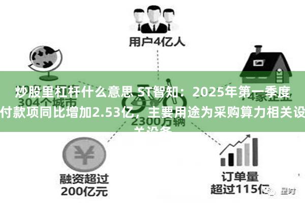 炒股里杠杆什么意思 ST智知：2025年第一季度预付款项同比增加2.53亿，主要用途为采购算力相关设备