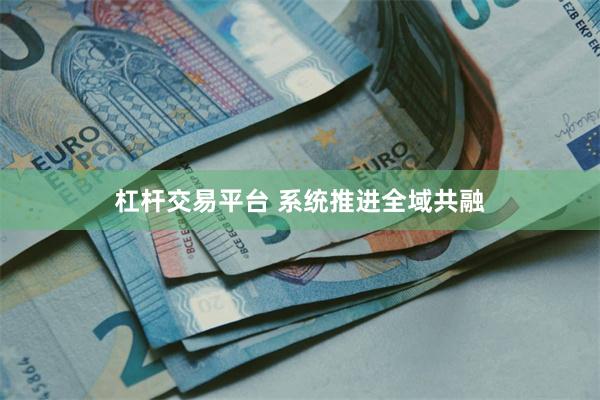 杠杆交易平台 系统推进全域共融