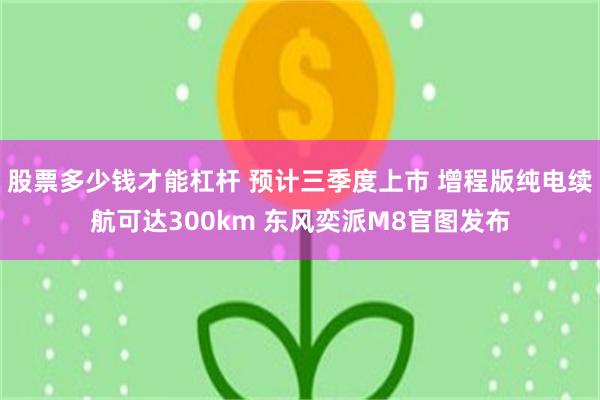 股票多少钱才能杠杆 预计三季度上市 增程版纯电续航可达300km 东风奕派M8官图发布