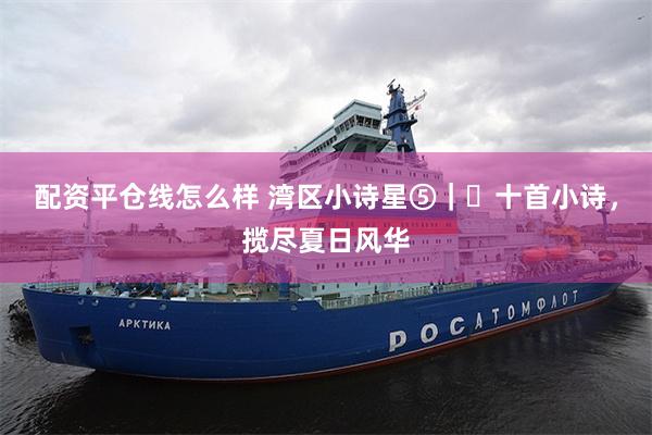 配资平仓线怎么样 湾区小诗星⑤|十首小诗,揽尽夏日风华