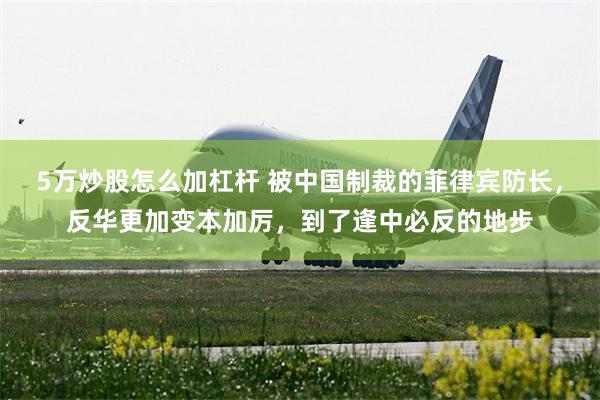5万炒股怎么加杠杆 被中国制裁的菲律宾防长，反华更加变本加厉，到了逢中必反的地步
