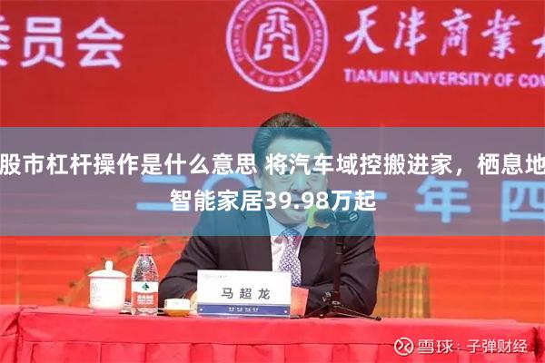 股市杠杆操作是什么意思 将汽车域控搬进家，栖息地智能家居39.98万起